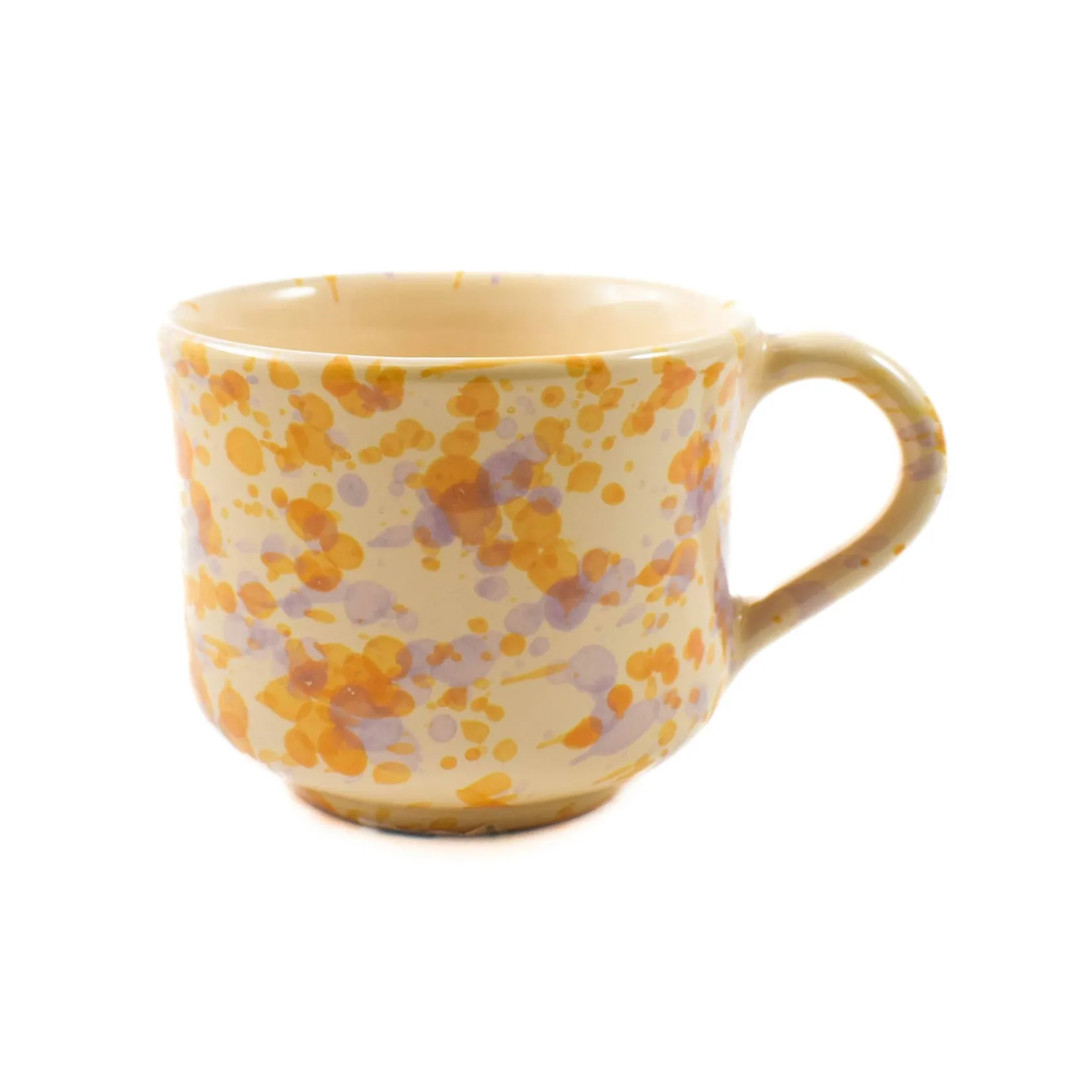 New Puglia Lilac and Yellow Splatter Mug Tableware Brands|Crockery & Dinnerware