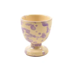 New Puglia Lilac Splatter Egg Cup Tableware Brands