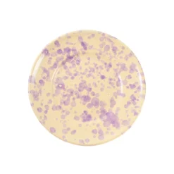 Best Puglia Lilac Splatter Side Plate, 19cm Plates|Crockery & Dinnerware