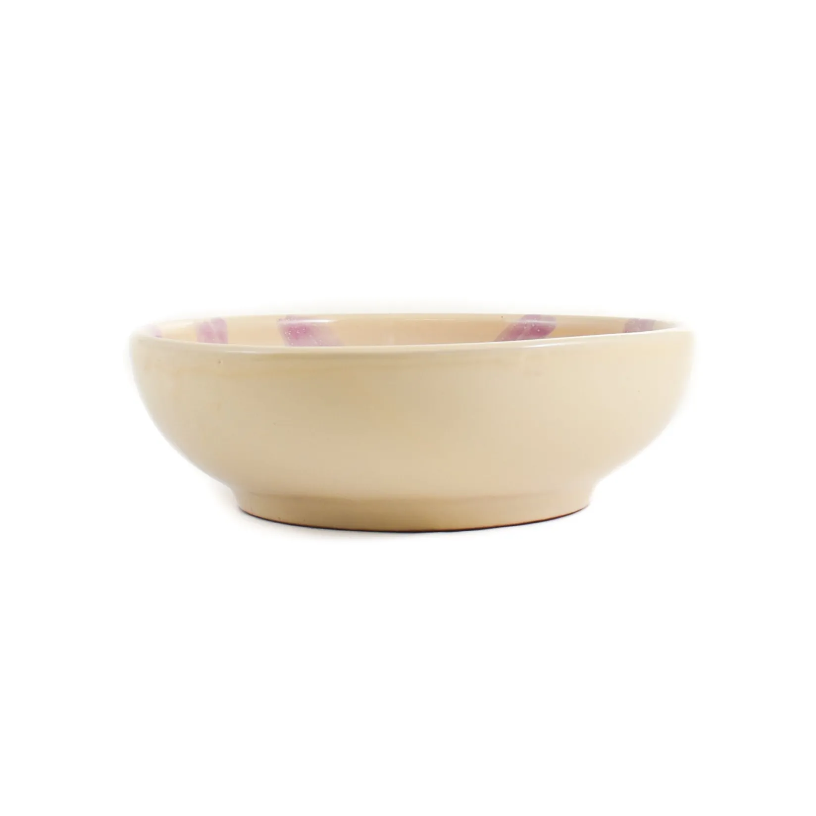 Clearance Puglia Lilac Stripe Bowl, 19cm Crockery & Dinnerware|Bowls