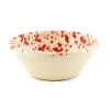 Puglia Red Splatter Bowl, 12cm Italian Ingredients|Crockery & Dinnerware