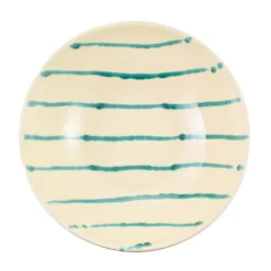 Discount Puglia Teal Stripe Pasta Bowl, 28cm Crockery & Dinnerware|Bowls