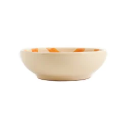 Clearance Puglia Yellow Stripe Bowl, 19cm Crockery & Dinnerware|Bowls