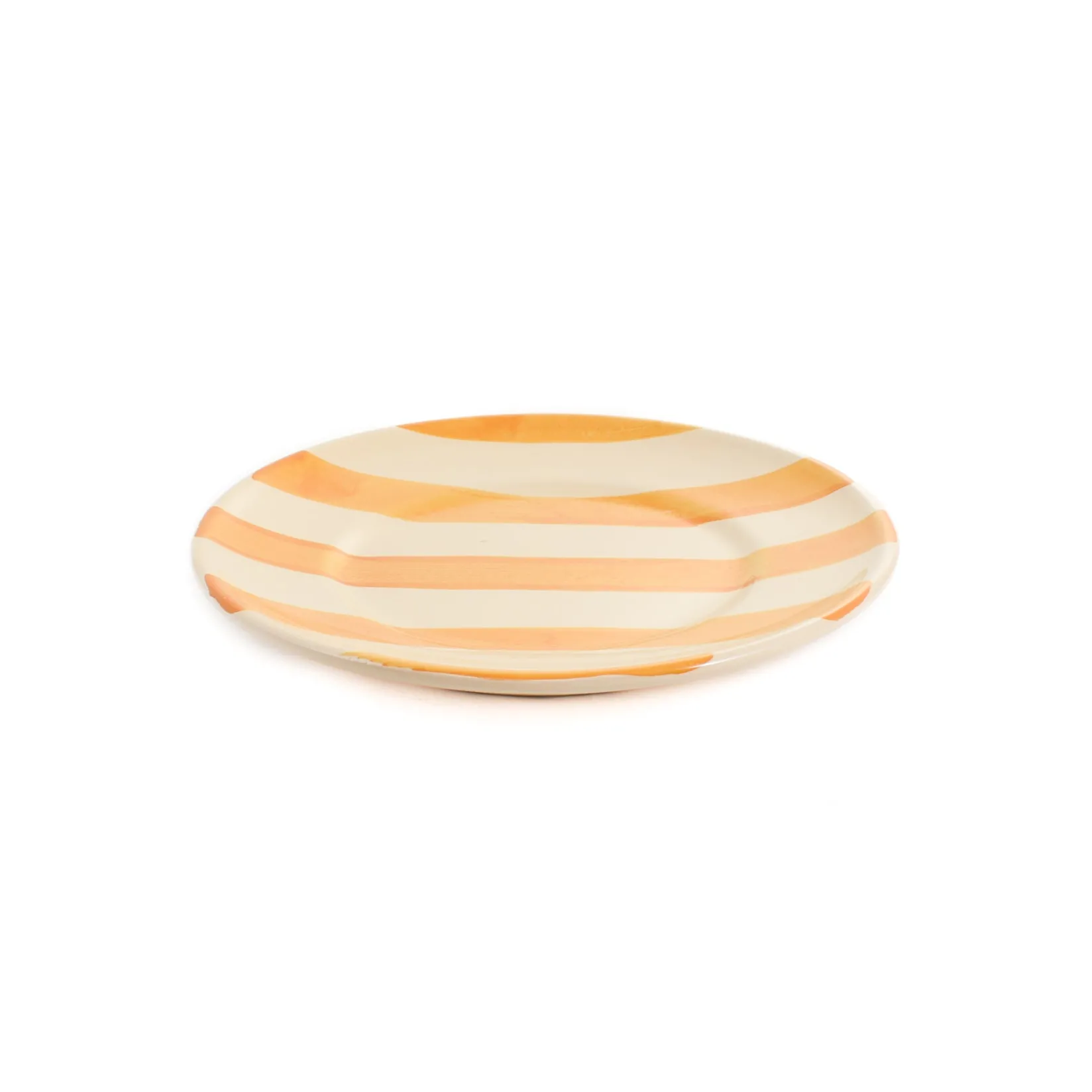 Sale Puglia Yellow Stripe Side Plate, 19cm Plates|Crockery & Dinnerware