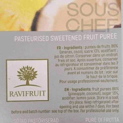 New Pina Colada Puree, 1 Litre Ingredients Brands|Drinks