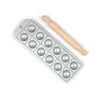 Outlet Ravioli Tray - 12 Large Round Ravioli 52mm x 52mm Italian Ingredients|Kitchen Tools & Utensils