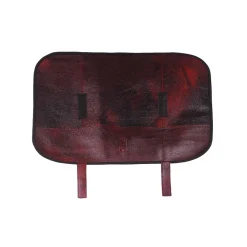 Discount Red Buffalo Leather Knife Roll, 6 Slots Kitchen Knives