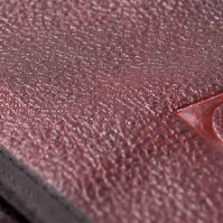 Discount Red Buffalo Leather Knife Roll, 6 Slots Kitchen Knives