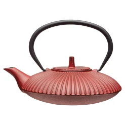 Outlet Red Cast Iron Teapot, 600ml Tableware Brands|Japanese Ingredients