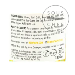 Discount Peranakan Turmeric & Lemongrass Spice Paste, 180g Ingredients Brands|Southeast Asian Ingredients