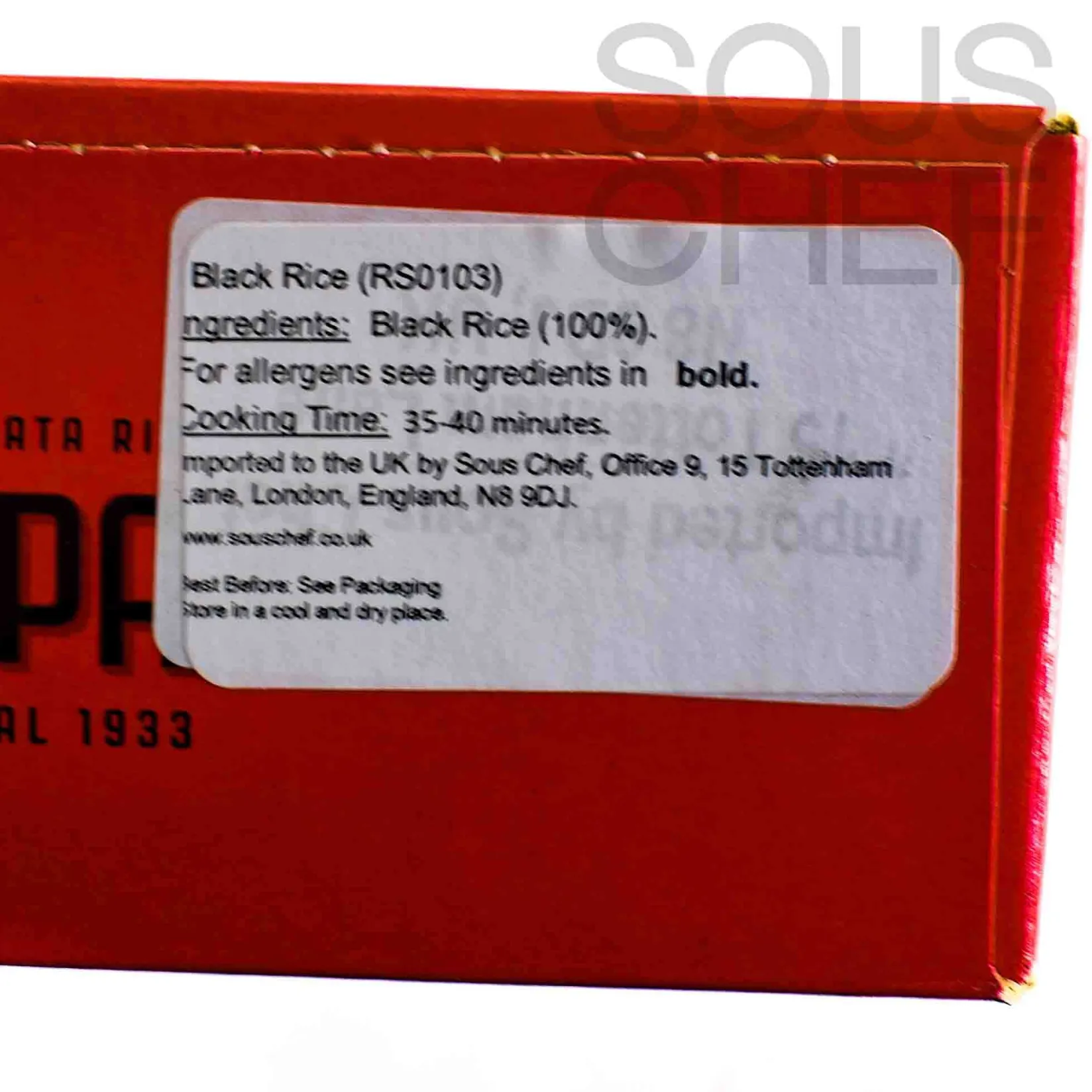 Best Black Rice, 1kg Pasta, Rice & Beans|Ingredients Brands