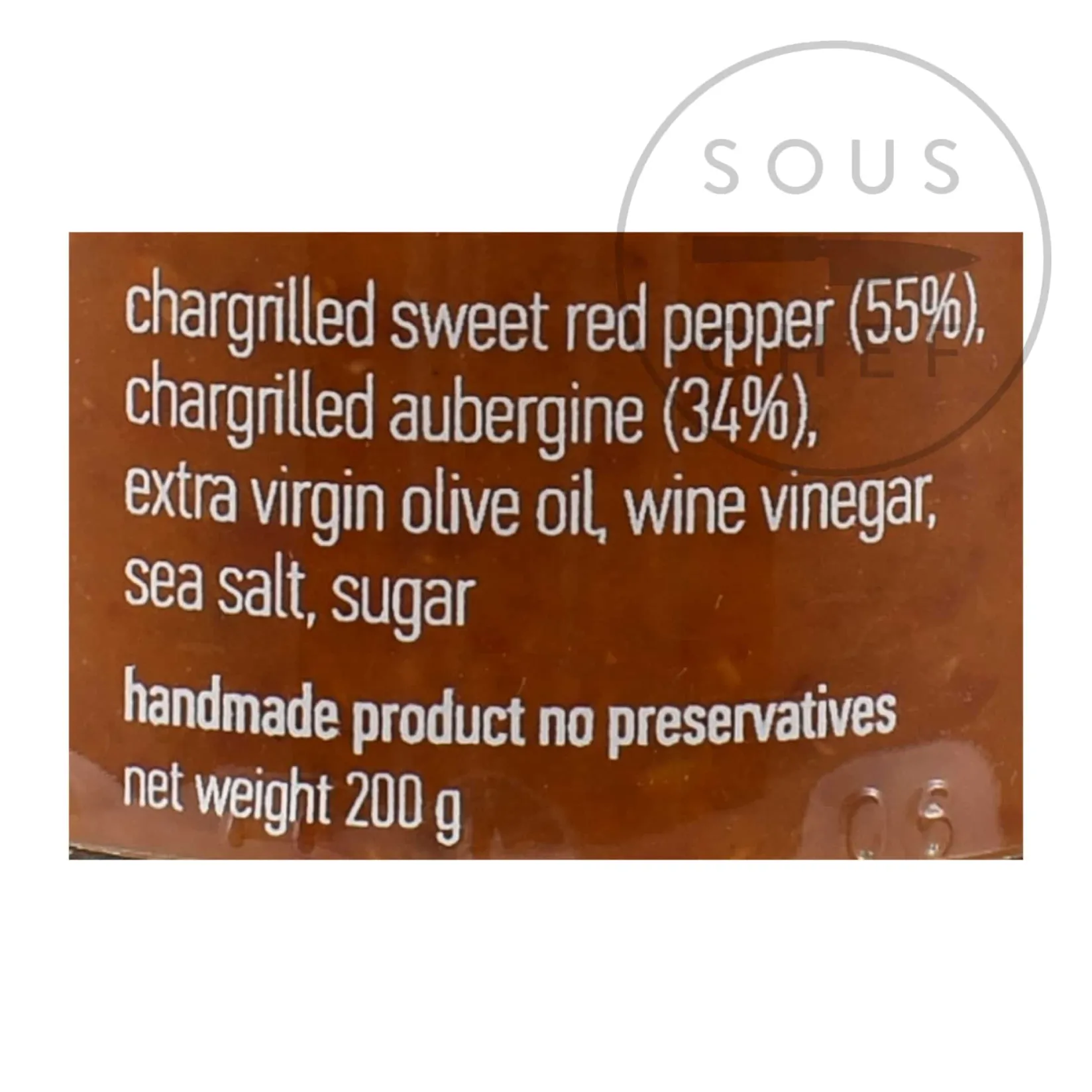 Best Red Pepper & Aubergine Paste, 200g Ingredients Brands|Greek Ingredients