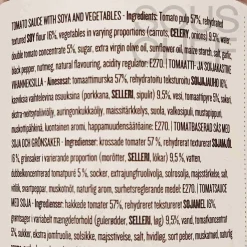 Hot Bolognese Vegetable Sauce, 340g Italian Ingredients|Sauces & Condiments