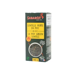 Hot AOP Green Puy Lentils, 500g French Ingredients|Pasta, Rice & Beans