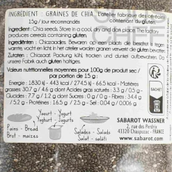 New Chia Seeds, 400g Ingredients Brands|Baking Ingredients