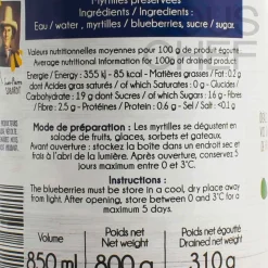 Best Myrtilles (Blueberries), 310g Ingredients Brands|Baking Ingredients