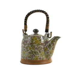 Sale Saku Floral Japanese Teapot Japanese Ingredients|Japanese Tableware