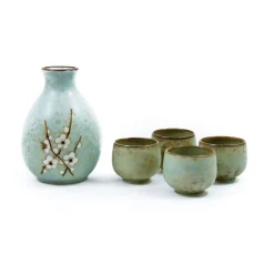 Hot Sakura Blossom Sake Set Tableware Brands|Japanese Ingredients
