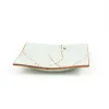 Hot Sakura Blossom Square Plate Tableware Brands|Japanese Ingredients