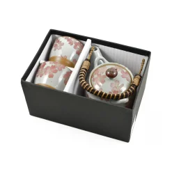 Discount Sakura Blossom Tea Set For Two Tableware Brands|Japanese Ingredients