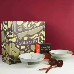 Outlet Sakura Ramen Bowl Set Japanese Ingredients|Japanese Tableware