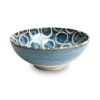 Online Sakuru Bowl, Blue, 21.5cm Japanese Ingredients|Japanese Tableware