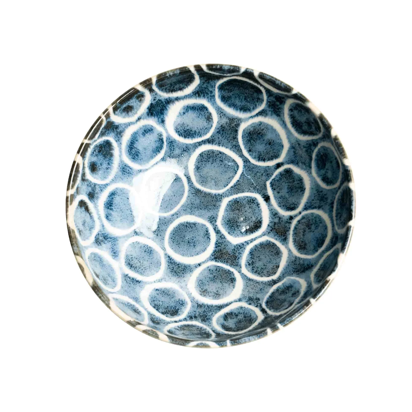 Online Sakuru Bowl, Blue, 21.5cm Japanese Ingredients|Japanese Tableware