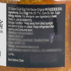 Outlet Salted Duck Egg Yolk Sauce, 150g Ingredients Brands|Chinese Ingredients
