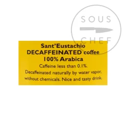 Sant'Eustachio Decaffeinated Ground Coffee, 250g Ingredients Brands|Italian Ingredients