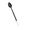 Online Black & White Horn Kitami Long Dessert Spoon, 20cm Cutlery|Tableware Brands