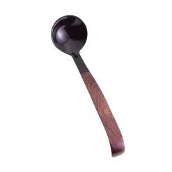 Online Black Horn & Rosewood Ladle, 25cm Cutlery|Tableware Brands