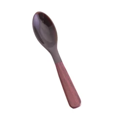 Hot Black Horn & Rosewood Salt Spoon, 9cm Tableware Brands|Cutlery