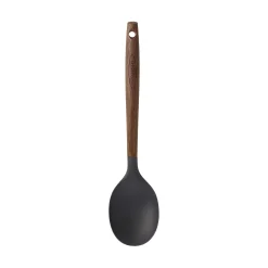 Outlet Carbonized Ash & Silicone Spoon, 31cm Kitchen Tools & Utensils