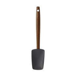 Outlet Carbonized Ash & Silicone Spatula Spoon, 28cm Kitchen Tools & Utensils