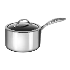 Outlet HaptIQ Stainless Steel Non-Stick Saucepan with Lid Pots & Pans