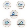 Sale Porcelain Bird on Branch Chopstick Rests, Set of 5 Tableware Brands|Japanese Ingredients