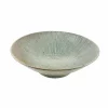 Hot Senkei Shallow Bowl, Green, 24cm Tableware Brands|Japanese Ingredients
