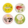 Online Set of 4 Assorted Seafood Side Plates, 16cm Plates|Crockery & Dinnerware