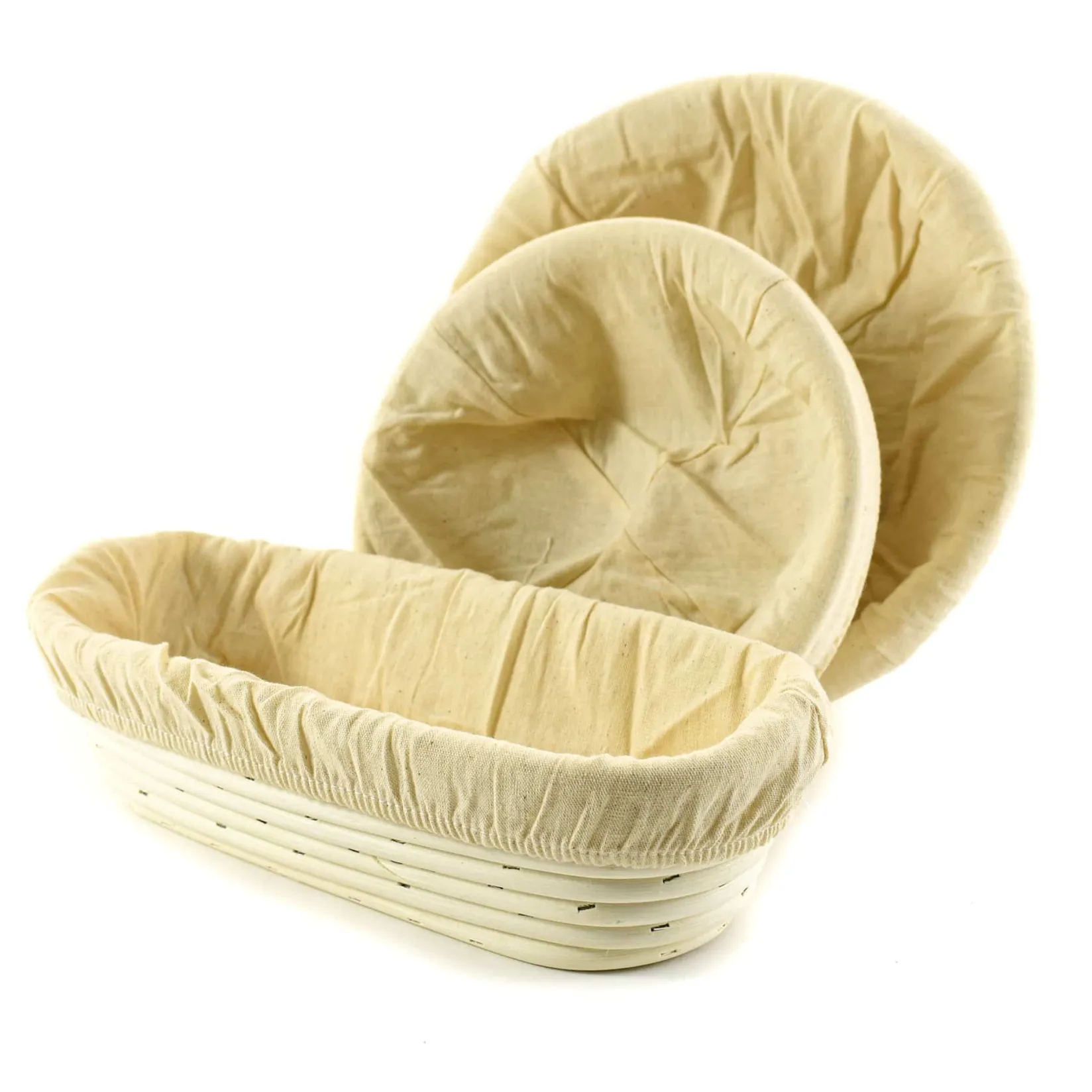 New Set of 2 Banneton Liner - Fits Oval, 1kg Baking Supplies & Equipment