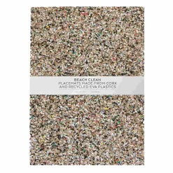 Set of 4 Beach Clean Recycled Cork Rectangle Placemats, 35cm Tableware Brands