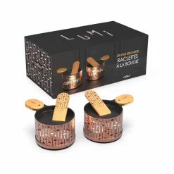 Discount Set of 2 Raclettes, Copper Pots & Pans