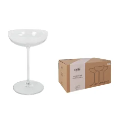 Clearance Set of 6 Fine Stemmed Cocktail Coupes, 280ml Tableware Brands|Cocktail Making & Barware