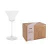Outlet Set of 6 Fine Stemmed Martini Glasses, 180ml Tableware Brands|Cocktail Making & Barware