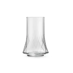 Set of 6 Geometric Glasses, 410ml Tableware Brands