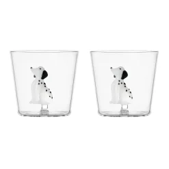 Set of 2 Dalmatian Tumblers, 300ml Table Setting|Drinking Glasses