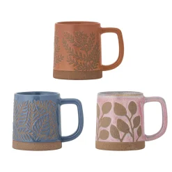 Hot Set of 3 Kayce Floral Mugs Crockery & Dinnerware|Tableware Brands