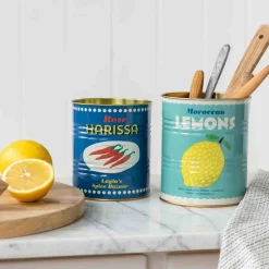 Discount Set of 2 Lemon & Harissa Utensil Jars Tableware Brands