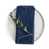 Discount Set of 2 Navy Linen Napkins Table Setting|Kitchen Textiles & Clothing