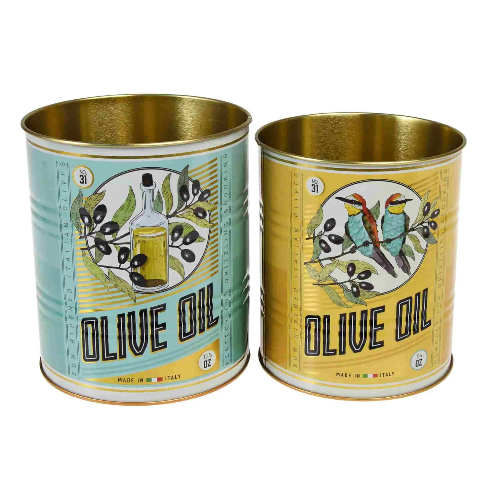 Online Set of 2 Olive Oil Utensil Jars Tableware Brands