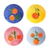 Online Set of 4 Orange Side Plates, 16cm Plates|Crockery & Dinnerware